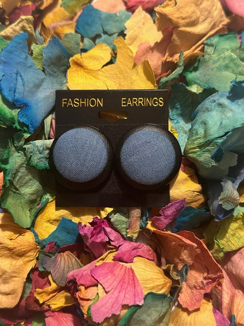 Faux Leather Jean earrings