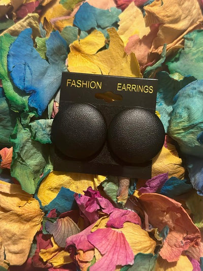 Faux Leather earrings