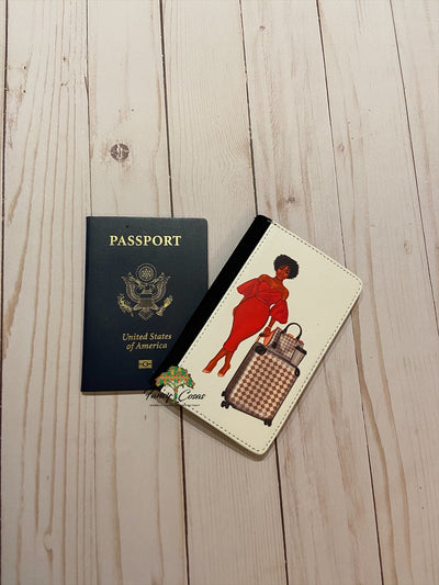 Lady in Red Passport Cover - Fancy Cosas