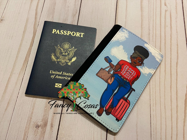 Traveling Sis Passport Cover - Fancy Cosas