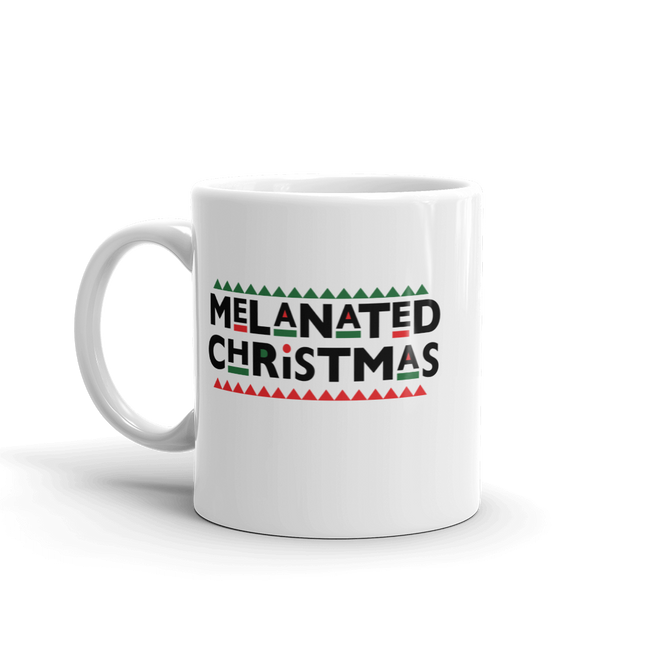 Melanated Christmas Mug - Fancy Cosas