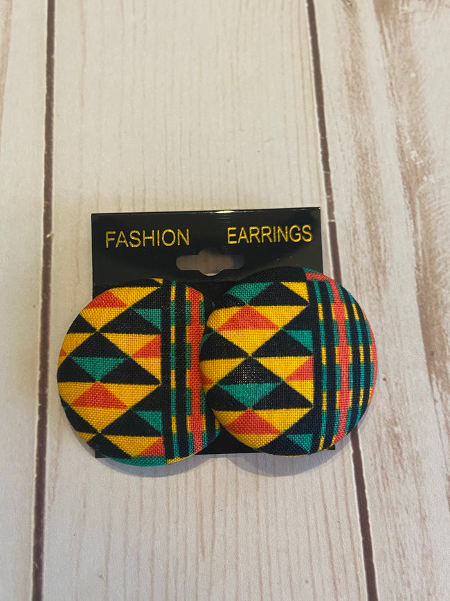 Black Heritage earrings - Fancy Cosas