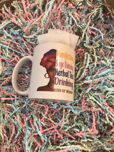 Manifesting, Sage Burning Kind of Woman Mug - Fancy Cosas