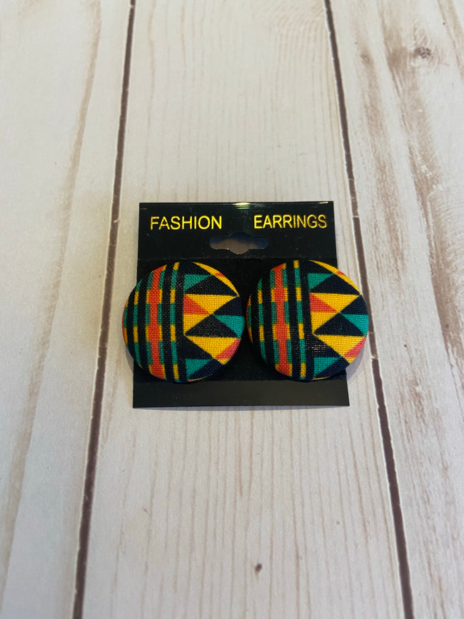 Black Heritage earrings - Fancy Cosas