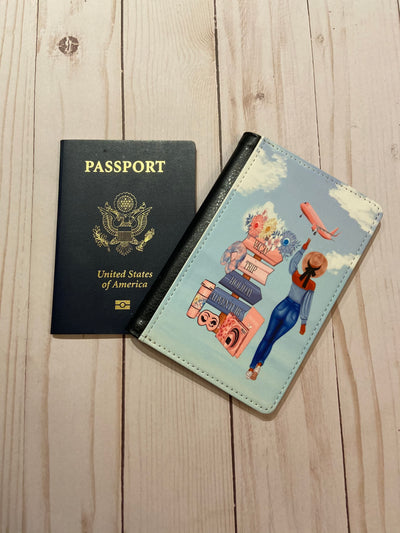 Vacay Time Overload Passport Cover - Fancy Cosas