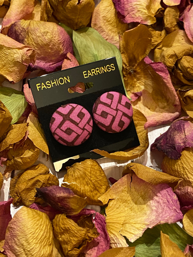 Pink Brownie earrings - Fancy Cosas